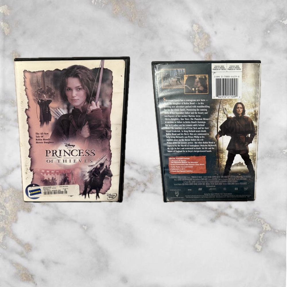 Disney Princess Of Thieves Blockbuster DVD 📀